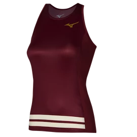 Ženska brezrokavna majica Mizuno Printed Tank Cabernet