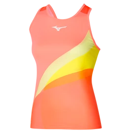 Ženska brezrokavna majica Mizuno Release Printed Tank Candy Coral