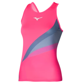 Ženska brezrokavna majica Mizuno Release Printed Tank High-Vis Pink