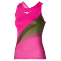 Ženska brezrokavna majica Mizuno  Release Printed Tank Pink Glo