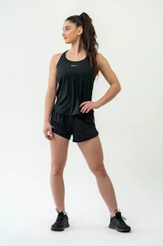 Ženska brezrokavna majica Nebbia FIT Activewear Tank Top “Airy” with Reflective Logo black