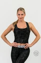 Ženska brezrokavna majica Nebbia  NATURE-INSPIRED Sporty crop top “Racer back” black