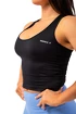 Ženska brezrokavna majica Nebbia  Sporty Slim-Fit Crop Tank Top 422 black