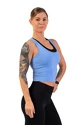 Ženska brezrokavna majica Nebbia  Sporty Slim-Fit Crop Tank Top 422 light blue