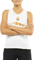 Ženska brezrokavna majica Salomon  Sense Aero Tank White/Capsule