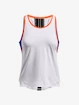 Ženska brezrokavna majica Under Armour  2 in 1 Knockout Tank-WHT