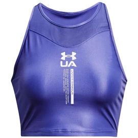 Ženska brezrokavna majica Under Armour Iso Chill Crop Tank Purple