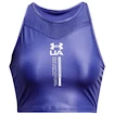 Ženska brezrokavna majica Under Armour  Iso Chill Crop Tank Purple  L