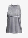 Ženska brezrokavna majica Under Armour  Live Sportstyle Graphic Tank Steel Medium Heather Gray