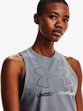 Ženska brezrokavna majica Under Armour  Live Sportstyle Graphic Tank Steel Medium Heather Gray