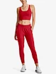 Ženska brezrokavna majica Under Armour  Meridian Fitted Crop Tank-RED