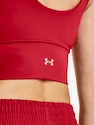 Ženska brezrokavna majica Under Armour  Meridian Fitted Crop Tank-RED