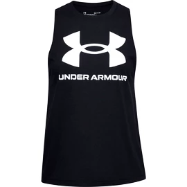 Ženska brezrokavna majica Under Armour Sportstyle Graphic Tank Black