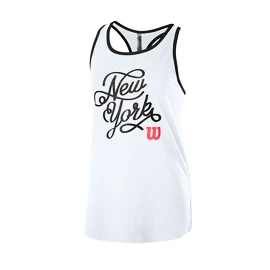 Ženska brezrokavna majica Wilson NYC Calligra Tech Tank White