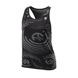 Ženska brezrokavna majica Wilson Power Seamless Tank W Black