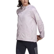 Ženska bunda adidas Own The Run Hooded Running Windbreaker Almost Pink