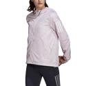 Ženska bunda adidas Own The Run Hooded Running Windbreaker Almost Pink