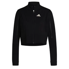 Ženska bunda adidas Tennis Primeknit Jacket Primeblue Aeroready Black