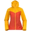 Ženska bunda Bergans  Microlight W Jacket Brick/Light Golden Yellow