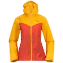 Ženska bunda Bergans  Microlight W Jacket Brick/Light Golden Yellow