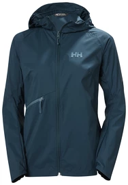 Ženska bunda Helly Hansen Rapide Windbreaker Jacket Midnight Green