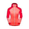 Ženska bunda Mammut  Eiswand Advanced ML Hooded Jacket Barberry/Azalea M