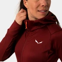 Ženska bunda Salewa  Puez polarlite hooded Syrah