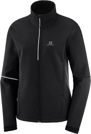 Ženska bunda Salomon Agile Softshell Jacket Black