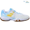 Ženska dvoranska obutev Babolat  Shadow Spirit Women White/Light Blue