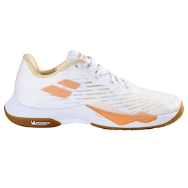 Ženska dvoranska obutev Babolat Shadow Tour 5 Women White/Yellow