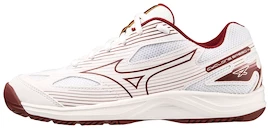 Ženska dvoranska obutev Mizuno Cyclone Speed 4 White/Cabernet