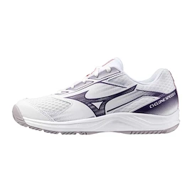 Ženska dvoranska obutev Mizuno Cyclone Speed 5 White/Violet Indigo