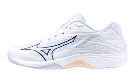 Ženska dvoranska obutev Mizuno THUNDER BLADE Z White/Navy Peony/Peach Parfait