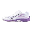 Ženska dvoranska obutev Mizuno  Thunder Blade Z White/Patrician Purple/Quince