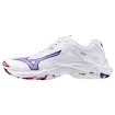 Ženska dvoranska obutev Mizuno  Wave Lightning Z8 W White/Violet Indigo