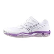 Ženska dvoranska obutev Mizuno  Wave Phantom 3 White/Patrician Purple/Quince