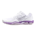 Ženska dvoranska obutev Mizuno  Wave Phantom 3 White/Patrician Purple/Quince  EUR 38,5