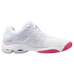 Ženska dvoranska obutev Mizuno  Wave VOLTAGE 2 W White/Violet Indigo