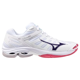 Ženska dvoranska obutev Mizuno Wave VOLTAGE 2 W White/Violet Indigo