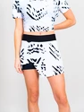 Ženska krila BIDI BADU  Melbourne Printed Cut Out Skort White/Black