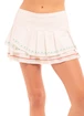 Ženska krila Lucky in Love  Sahara Pleat Tier Skirt White