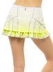 Ženska krila Lucky in Love  Take A Pleat Skirt Neon Yellow