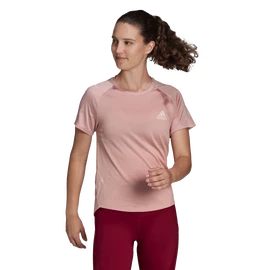 Ženska majica adidas Adizero Tee Wonder Mauve