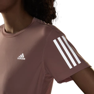 Ženska majica adidas Own The Run Tee Wonder Mauve  XS