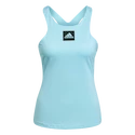 Ženska majica adidas  Paris Y-Tank Primeblue Aqua  M