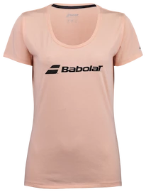 Ženska majica Babolat Exercise Babolat Tee Tropical Peach