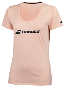 Ženska majica Babolat  Exercise Babolat Tee Tropical Peach