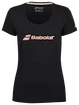 Ženska majica Babolat  Exercise Babolat Tee Women Black