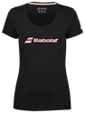 Ženska majica Babolat  Exercise Babolat Tee Women Black