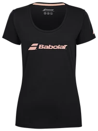 Ženska majica Babolat Exercise Babolat Tee Women Black